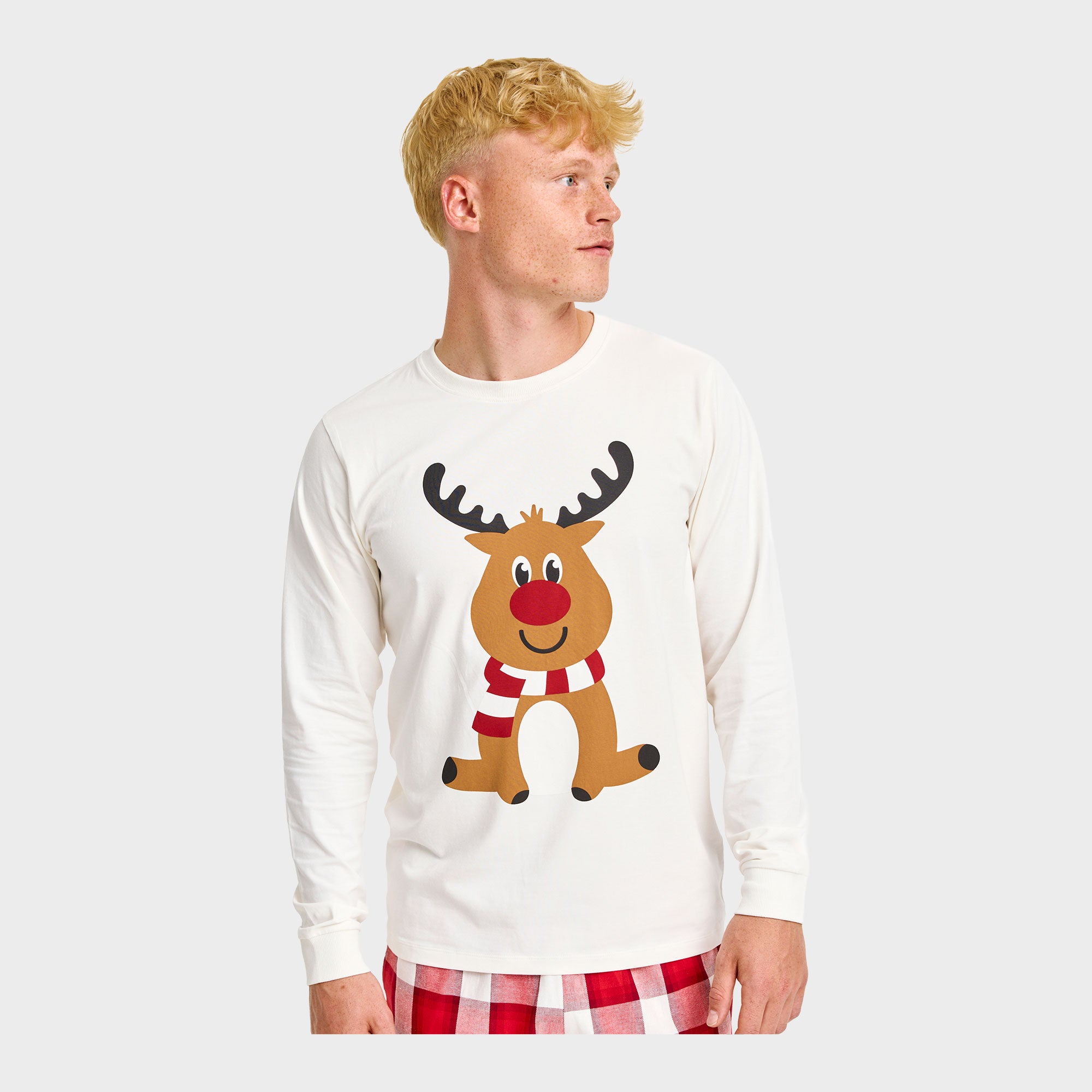 The Reindeer Pyjamas Top - Herre